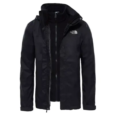 The North Face Nf00Cg55 M Evolve İi Jacket Siyah Erkek Mont - 1