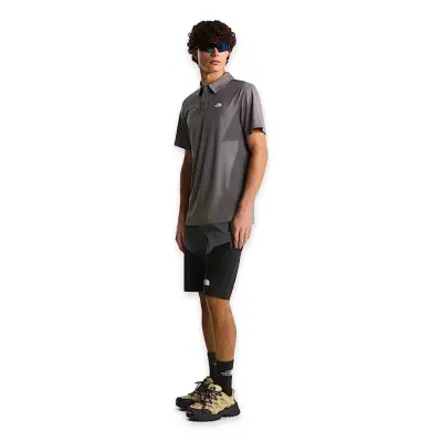 The North Face Nf0A2Waz M Tanken Polo Eu Gri Erkek T-Shirt - 4