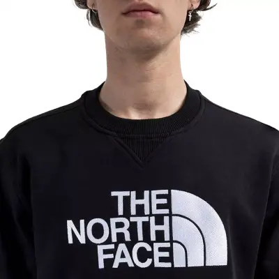 The North Face Nf0A4Svr M Drew Peak Crew Siyah Erkek Sweatshirt - 3
