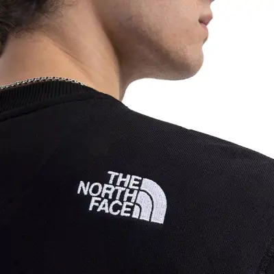 The North Face Nf0A4Svr M Drew Peak Crew Siyah Erkek Sweatshirt - 4