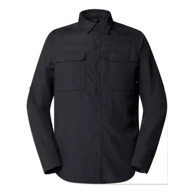 The North Face Nf0A4T18 M L/S Sequoia Gömlek Antrasit Erkek Gömlek - 4