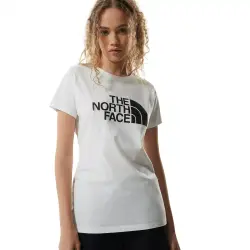The North Face Nf0A4T1Q W S/S Easy Tee Beyaz Kadın T-Shirt 