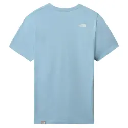 The North Face Nf0A4T1Q W S/S Easy Tee Mavi Kadın T-Shirt - 2