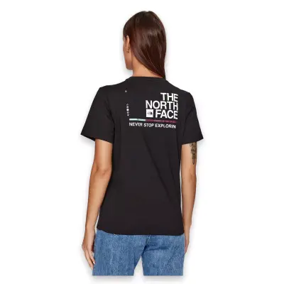 The North Face Nf0A86Xn W Foundation Graphic Tee Siyah Kadın T-Shirt - 4