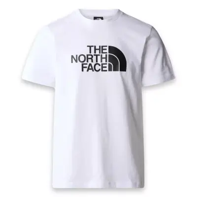 The North Face Nf0A87N5 M S/S Easy Tee Beyaz Erkek T-Shirt 