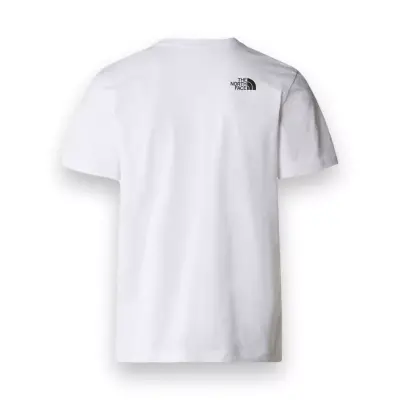 The North Face Nf0A87N5 M S/S Easy Tee Beyaz-Siyah Erkek T-Shirt - 2