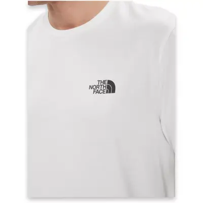 The North Face Nf0A87Ng M S/S Simple Dome Tee Beyaz Erkek T-Shirt - 3
