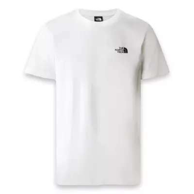 The North Face Nf0A87Ng M S/S Simple Dome Tee Beyaz Erkek T-Shirt - 4