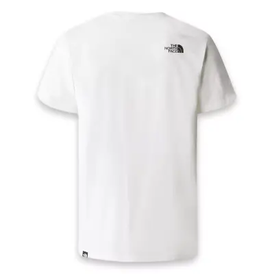The North Face Nf0A87Ng M S/S Simple Dome Tee Beyaz Erkek T-Shirt - 5