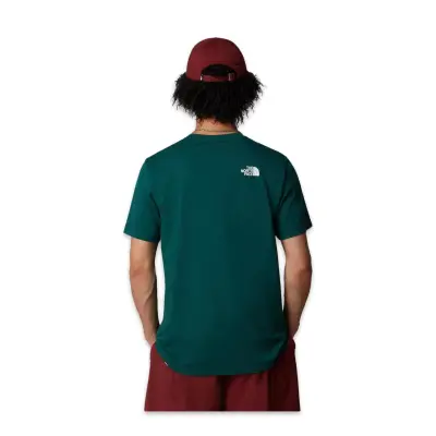The North Face Nf0A87Ng M S/S Simple Dome Tee Yeşil Erkek T-Shirt - 2