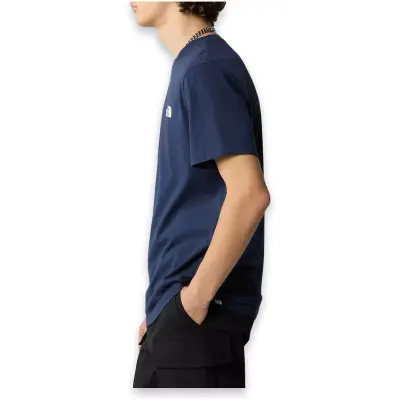 The North Face Nf0A87Ng S/S Simple DomeTee Lacivert Erkek T-Shirt - 3