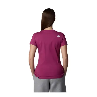 The North Face Nf0A87Nh W Ss Sd Slim Tee Fuşya Kadın T-Shirt - 2