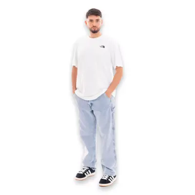 The North Face Nf0A87Np M S/S Box Nse Tee Beyaz Erkek T-Shirt - 2