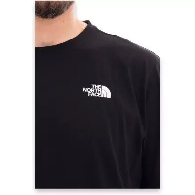 The North Face Nf0A87Np M S/S Box Nse Tee Siyah Erkek T-Shirt - 5