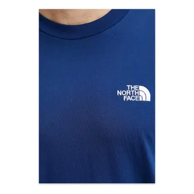 The North Face Nf0A87Nr M Ss Essential Oversize Tee Lacivert Erkek T-Shirt - 5