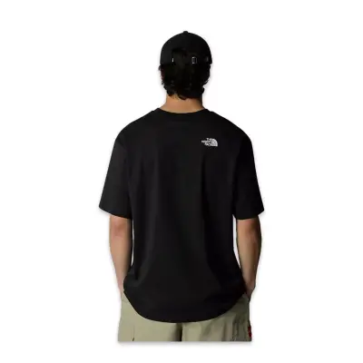 The North Face Nf0A87Nr M Ss Essential Oversize Tee Siyah Erkek T-Shirt - 2