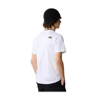 The North Face Nf0A87Ns M Ss Never Stop Exploring Tee Beyaz Erkek T-Shirt - 2