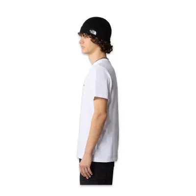 The North Face Nf0A87Ns M Ss Never Stop Exploring Tee Beyaz Erkek T-Shirt - 4