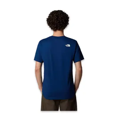 The North Face Nf0A87Ns M Ss Never Stop Exploring Tee Lacivert Erkek T-Shirt - 2