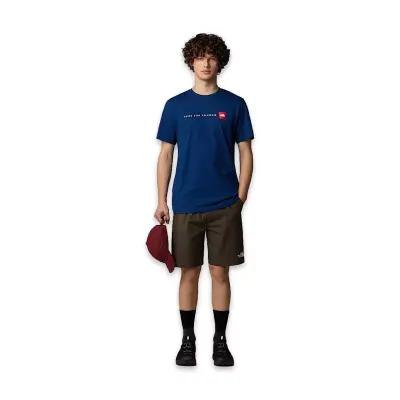 The North Face Nf0A87Ns M Ss Never Stop Exploring Tee Lacivert Erkek T-Shirt - 3