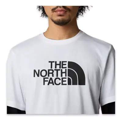 The North Face Nf0A8A6C M Ss Easy Tee Beyaz Erkek T-Shirt - 3