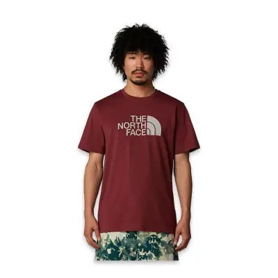 The North Face Nf0A8A6C M Ss Easy Tee Bordo Erkek T-Shirt 