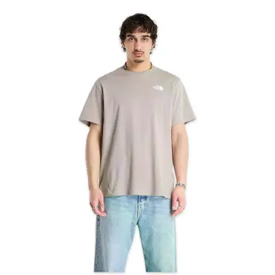 The North Face Nf0A8B6K M Evolution Box Nse Regular Sleeve Gri Erkek T-Shirt - 1