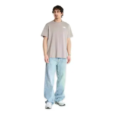 The North Face Nf0A8B6K M Evolution Box Nse Regular Sleeve Gri Erkek T-Shirt - 3