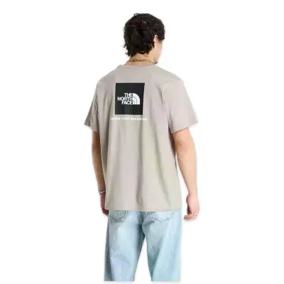 The North Face Nf0A8B6K M Evolution Box Nse Regular Sleeve Gri Erkek T-Shirt - 4