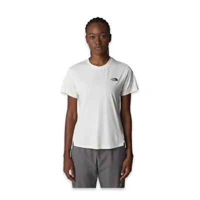 The North Face Nf0A8Brr W Flex Sleeves Reg Tee Beyaz Kadın T-Shirt - 1