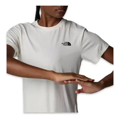 The North Face Nf0A8Brr W Flex Sleeves Reg Tee Beyaz Kadın T-Shirt - 4