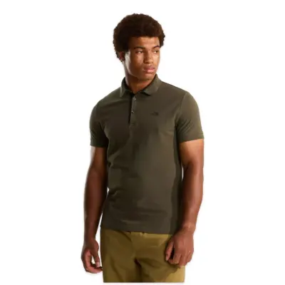 The North Face Nf0A8C1N M Premium Slim Polo Haki Erkek T-Shirt 