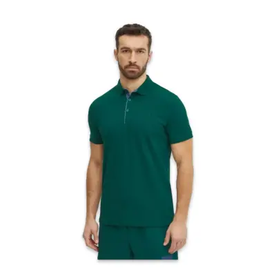 The North Face Nf0A8C1N M Premium Slim Polo Yeşil Erkek T-Shirt 