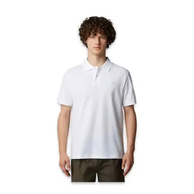 The North Face Nf0A8C1P M Essential Regular Polo Beyaz Erkek T-Shirt - 1