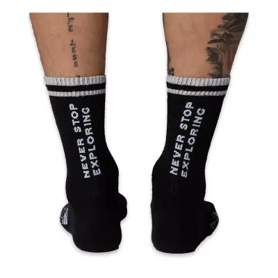 The North Face Nf0A8Cmp Everyday Crew Sock Nse 2P Çorap Siyah Unisex Çorap - 4