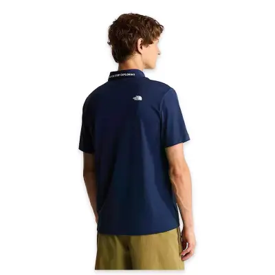 The North Face Nf0A8Cru M New Tanken Polo Lacivert Erkek T-Shirt - 2