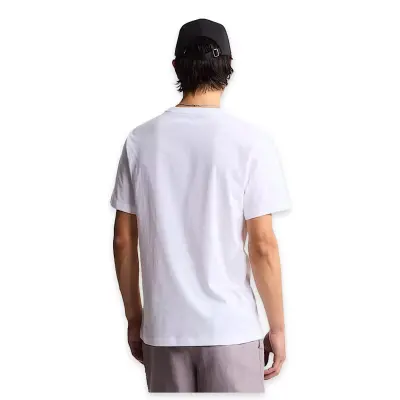 The North Face Nf0A8Cz2 M Evolution Simple Dome Regular Sl Beyaz Erkek T-Shirt - 3