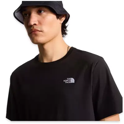 The North Face Nf0A8Cz2 M Evolution Simple Dome Regular Sl Siyah Erkek T-Shirt - 5
