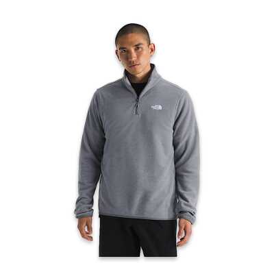 The North Face Nf0A8D0Q M Glacier Fleece 1/4 Zip Jacket Erkek Outdoor - The North Face