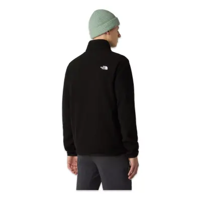 The North Face Nf0A8D0Q M Glacier Fleece 1/4 Zip Jacket Siyah Erkek Outdoor - 2