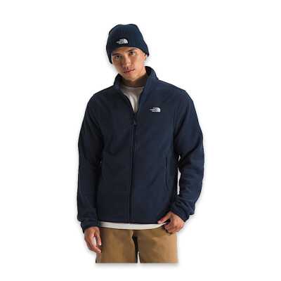 The North Face Nf0A8D0R M Glacier Fleece Jacket Lacivert Erkek Outdoor - The North Face