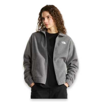 The North Face Nf0A8D0R M Glacier Fleece Jacket Gri Kadın Outdoor - The North Face (1)