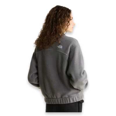 The North Face Nf0A8D0R M Glacier Fleece Jacket Gri Kadın Outdoor - 3