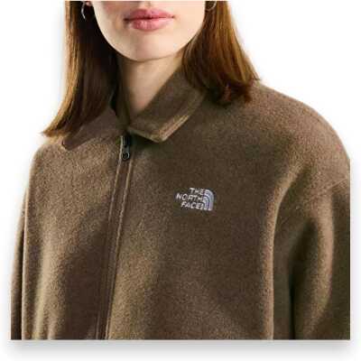 The North Face Nf0A8D0R M Glacier Fleece Jacket Kahverengi Kadın Outdoor - 3