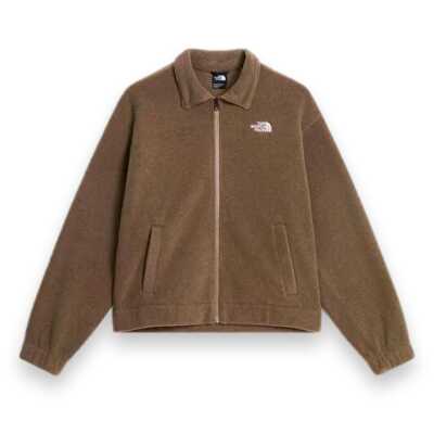 The North Face Nf0A8D0R M Glacier Fleece Jacket Kahverengi Kadın Outdoor - 4