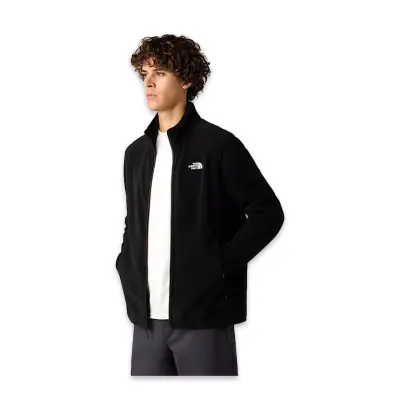 The North Face Nf0A8D0R M Glacier Fleece Jacket Siyah Erkek Outdoor - 2