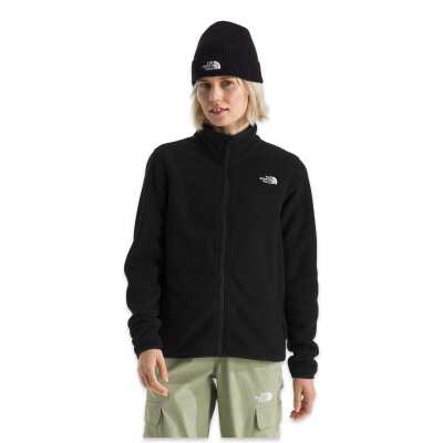 The North Face Nf0A8D2F W Glacier Fleece Jacket Siyah Kadın Outdoor - The North Face
