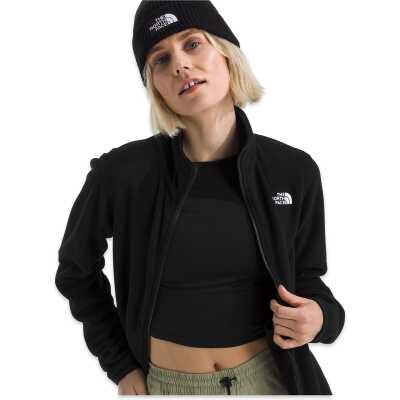 The North Face Nf0A8D2F W Glacier Fleece Jacket Siyah Kadın Outdoor - The North Face (1)