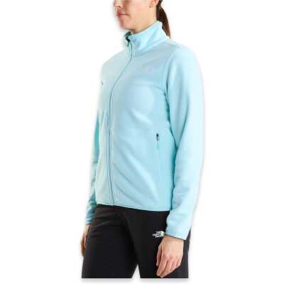 The North Face Nf0A8D2F W Glacier Fleece Jacket Turkuaz Kadın Outdoor - The North Face