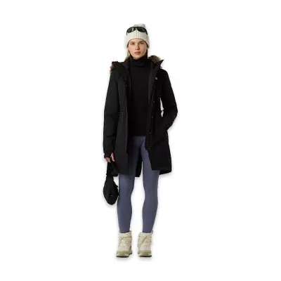 The North Face Nf0A8Dzn W Zaneck Parka Siyah Kadın Outdoor - 4